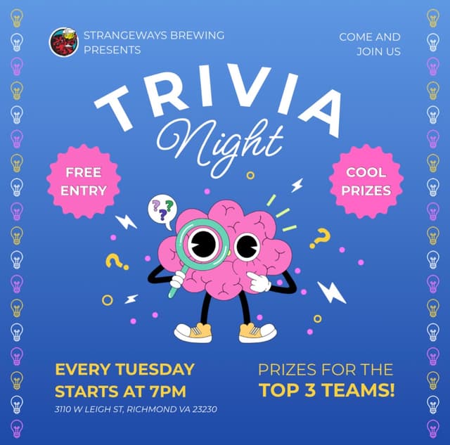 Trivia Night with GBu Trivia-Scott's Addition