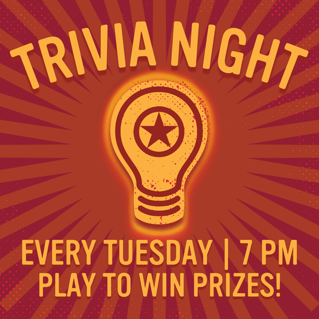 Tuesday Night Trivia at Starr Hill Brewery